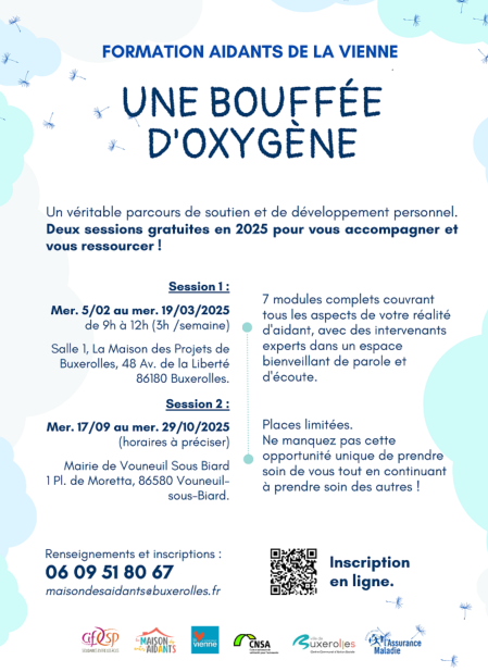 Formation des aidants de la Vienne